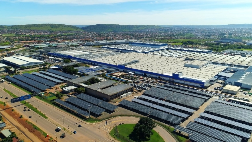 Ford Silverton plant - SolarAfrica